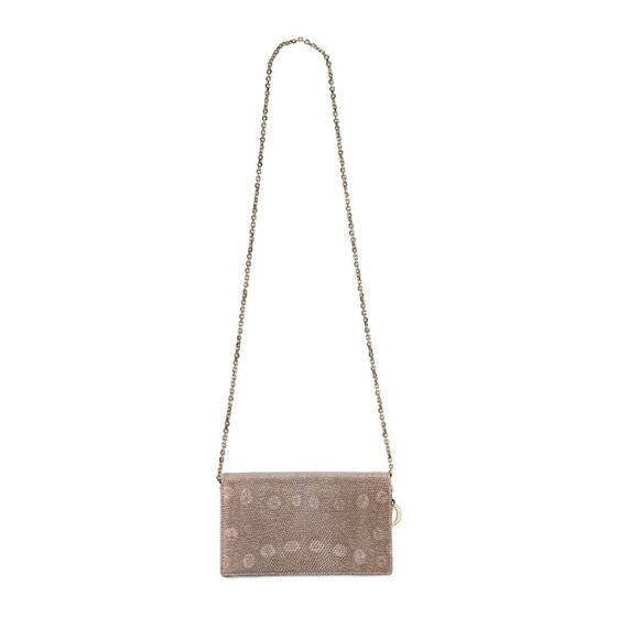 Dior Handbags - DIOR lizard AN IRIDESCENT CHAIN CLUTCH